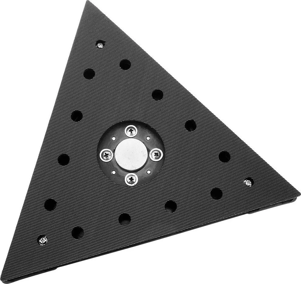Graphite Šlifuoklis 710 W gipso šlifuoklis, 225 mm / 215 mm, apvalus ir trikampis pagrindas, žibintuvėlis