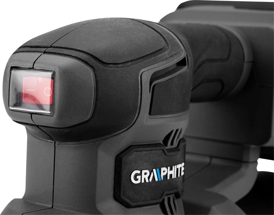 Trikampis šlifuoklis Graphite 58GE141; 18 V (be akumuliatoriaus ir pakrovėjo)
