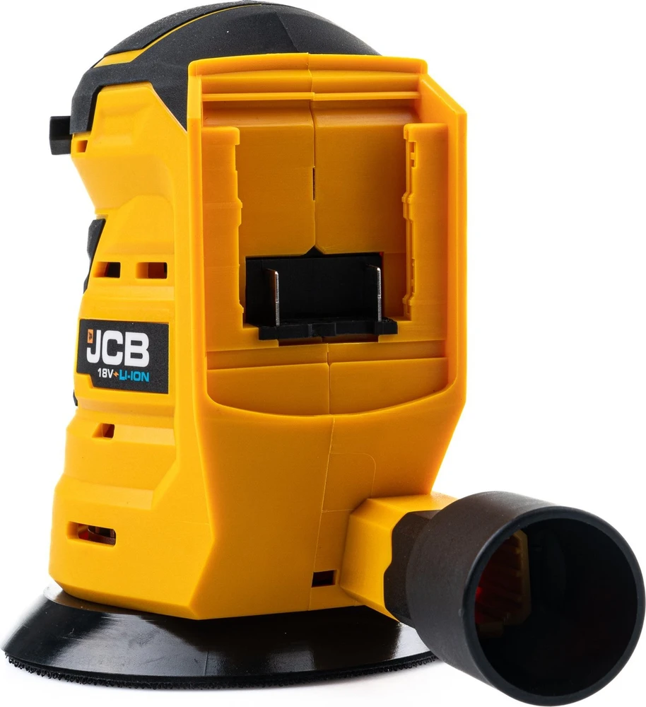 Šlifuoklis JCB Šlifuoklis oscylacyjna akumuliatorinė 18V 5" (be akumuliatoriaus ir kroviklio)