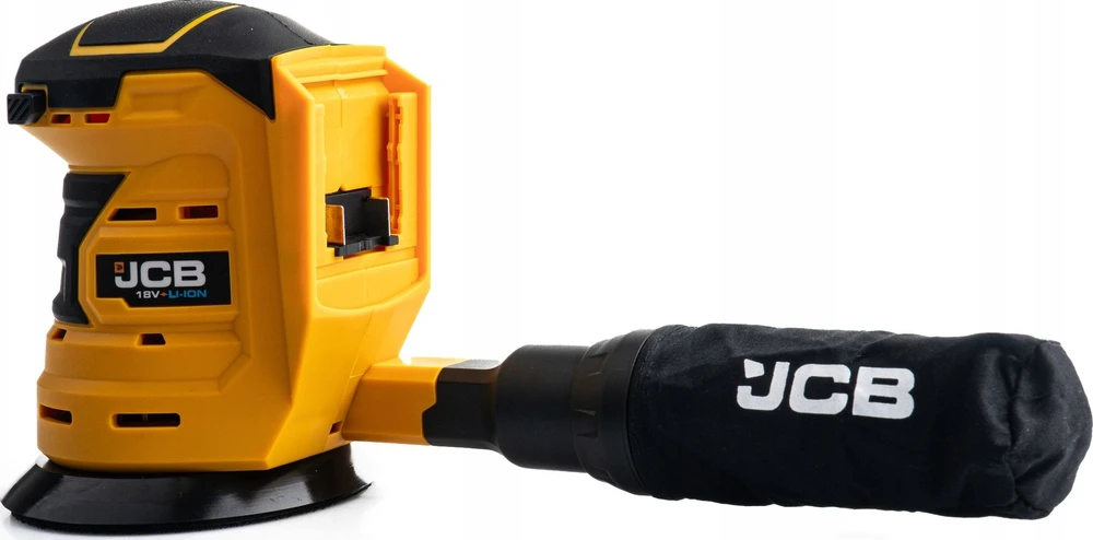 Šlifuoklis JCB Šlifuoklis oscylacyjna akumuliatorinė 18V 5" (be akumuliatoriaus ir kroviklio)