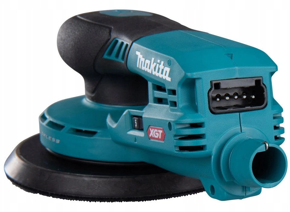 Makita BO002CGZ Akumuliatorinis ekscentrinis šlifuoklis XGT 40V, 150mm/5mm, AWS (be AWS lusto), Be akumuliatorių ir kroviklio!