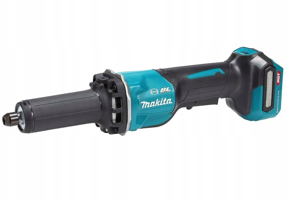 Makita GD002GZ Akumuliatorinis tiesinis šlifuoklis XGT, 40V, ø 6 mm 29 000 min-1, Svirtinis jungiklis, Be akumuliatorių ir kroviklio!