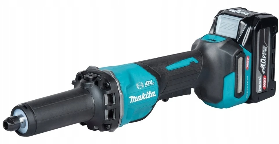 Makita GD002GZ Akumuliatorinis tiesinis šlifuoklis XGT, 40V, ø 6 mm 29 000 min-1, Svirtinis jungiklis, Be akumuliatorių ir kroviklio!