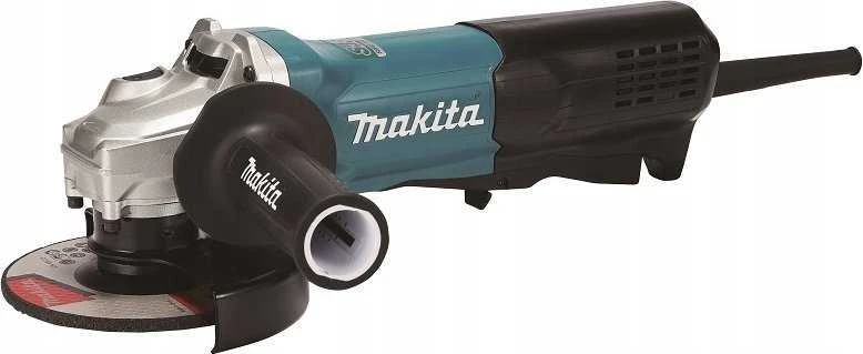 Makita GA5095X01 Kampinis šlifuoklis, 1900 W, 125 mm, SJS², AFT, Svirtinis jungiklis, 11500 min-1, antivibracinė šoninė rankena