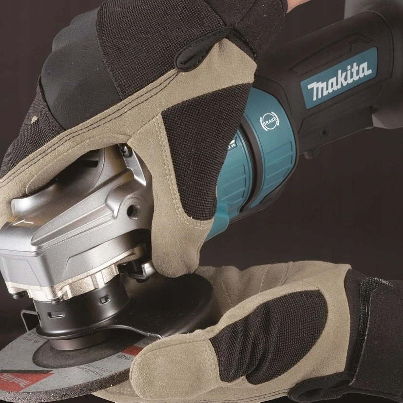Makita GA050GZ Kampinis šlifuoklis XGT, 125MM, 0-11000RPM; bešepetėlinis variklis; elektrinis stabdys; AFT; Svirtinis jungiklis; "Z" versija - komplektuojamas be akumuliatoriaus ir kroviklio