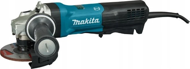 Makita GA5090X01 Kampinis šlifuoklis, 1900 W, 125 mm, SJS², AFT, 2800-11500 min-1, antivibracinė šoninė rankena