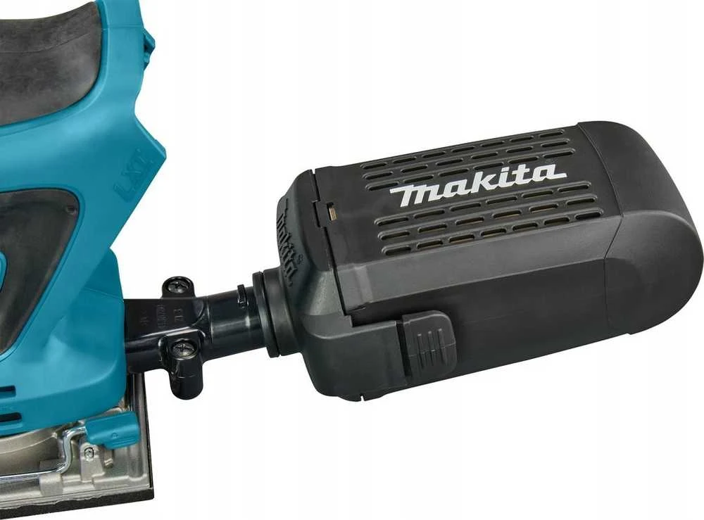 Makita plokštuminis šlifuoklis DBO484Z, 18 V, 112x102mm, be akumuliatoriaus ir kroviklio