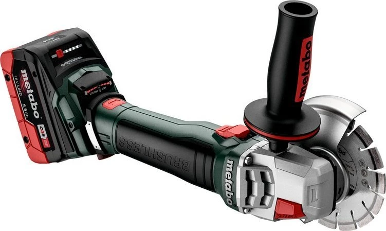 Kampinis šlifuoklis Metabo WB 18 LT BL 11-125 QUICK; 18 V (be akumuliatoriaus ir pakrovėjo)