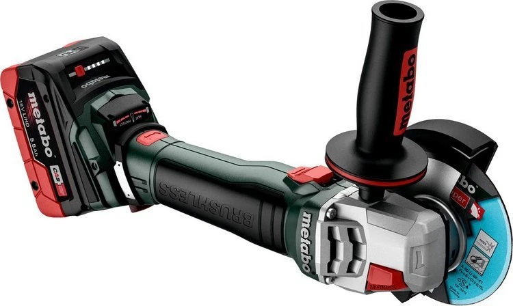 Kampinis šlifuoklis Metabo WB 18 LT BL 11-125 QUICK; 18 V (be akumuliatoriaus ir pakrovėjo)