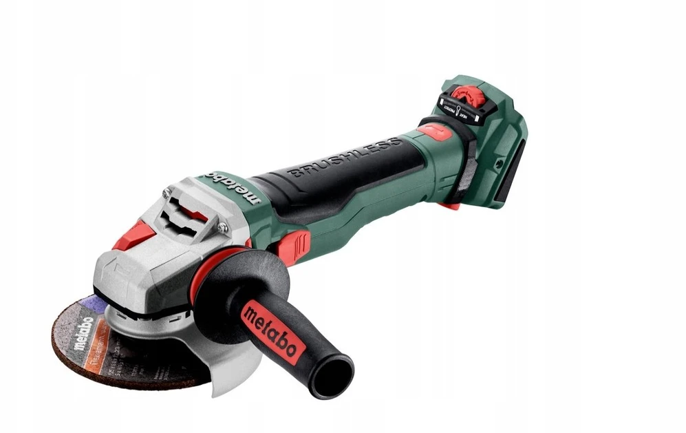 Kampinis šlifuoklis Metabo WB 18 LTX BL 15-125 Quick; 18 V; 125 mm (be akumuliatoriaus ir pakrovėjo)