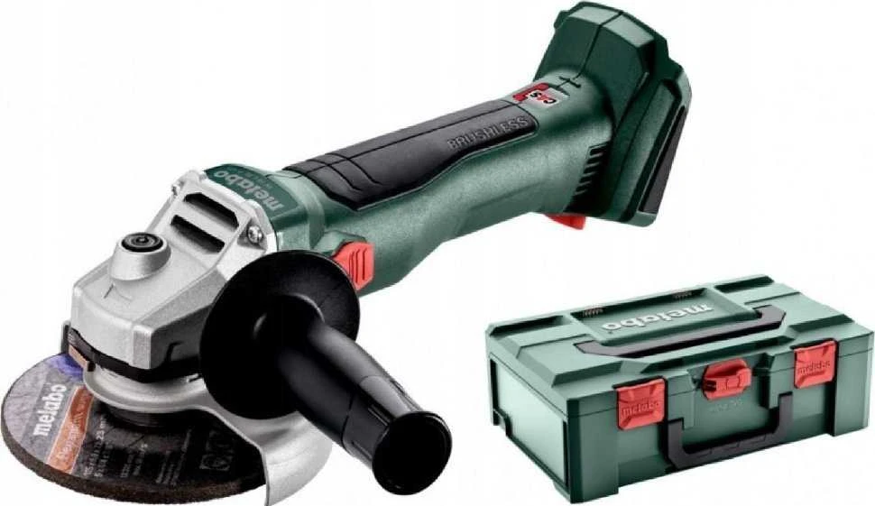 METABO.šlifuoklis KĄT.W 18 L BL 9-125 CARCASS METABOX