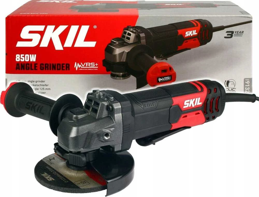 Carruzzo Skil 9132 AB kampinis šlifuoklis 12,5 cm 12000 RPM 850 W 2,2kg