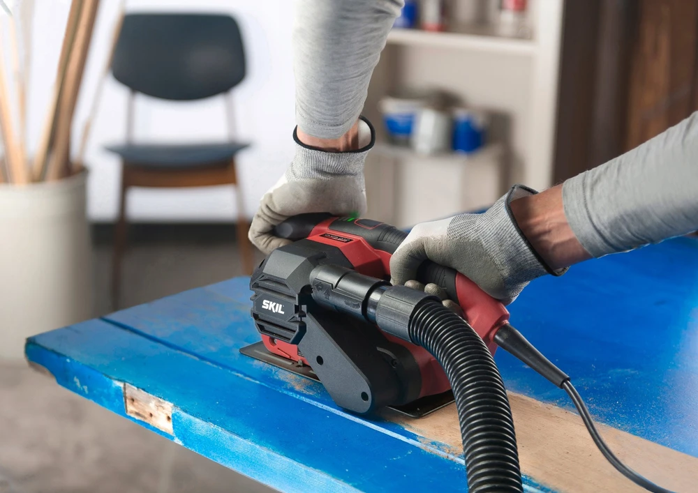 Sourcing Elektrinis juostinis šlifuoklis Skil 7615AB, 710 W