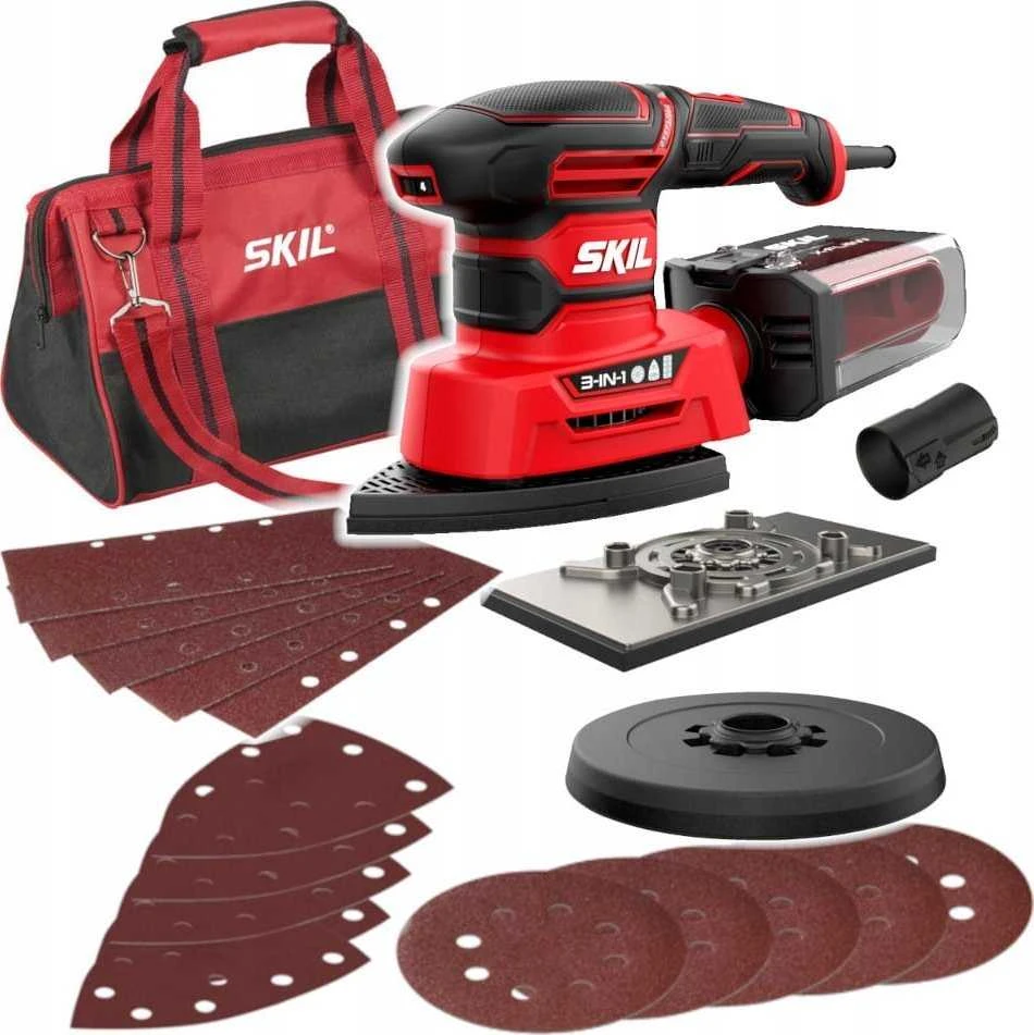 Skil Red Trikampis šlifuoklis Skil 7280 DA; 250 W