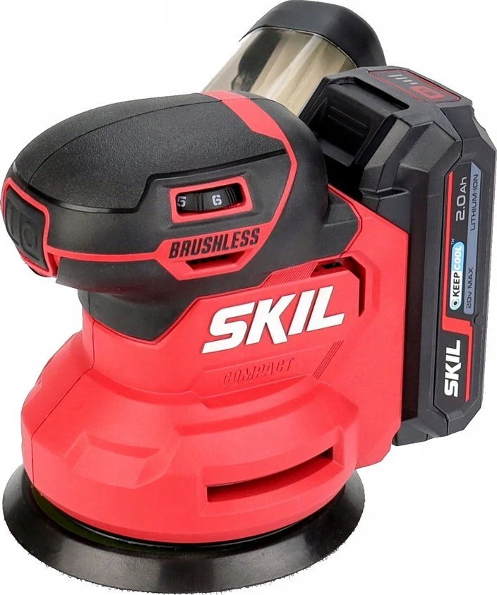 Skil Red Skil_Red Akumuliatorinis ekscentrinis šlifuoklis Skil 3751CA, 20 V