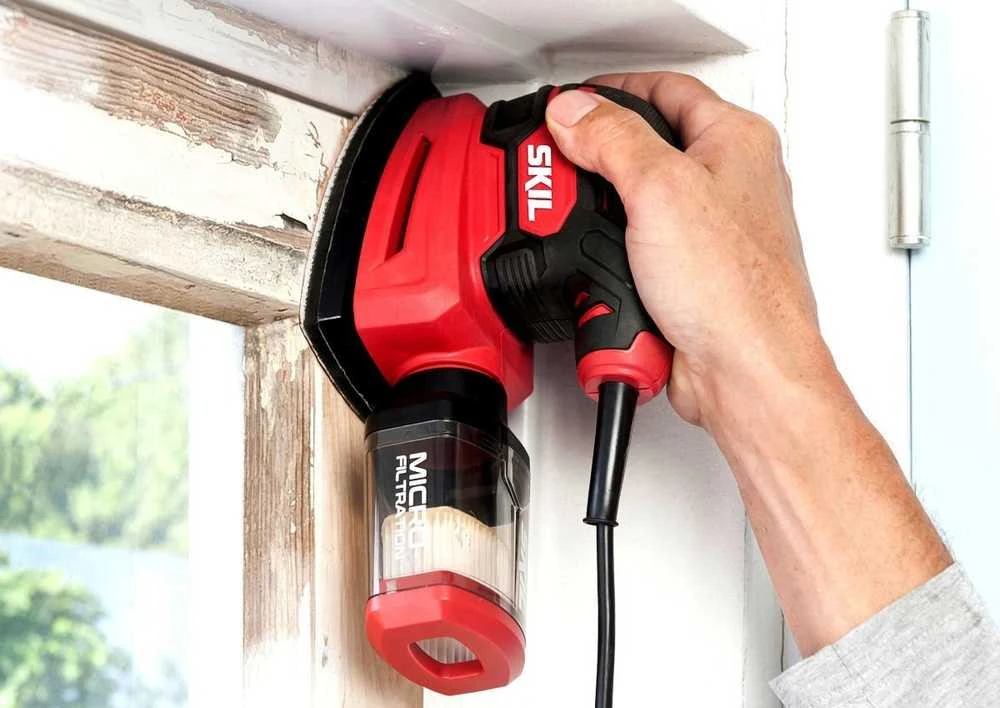 Skil Red Skil_Red Elektrinis trikampis šlifuoklis Skil 7260AA, 100 W