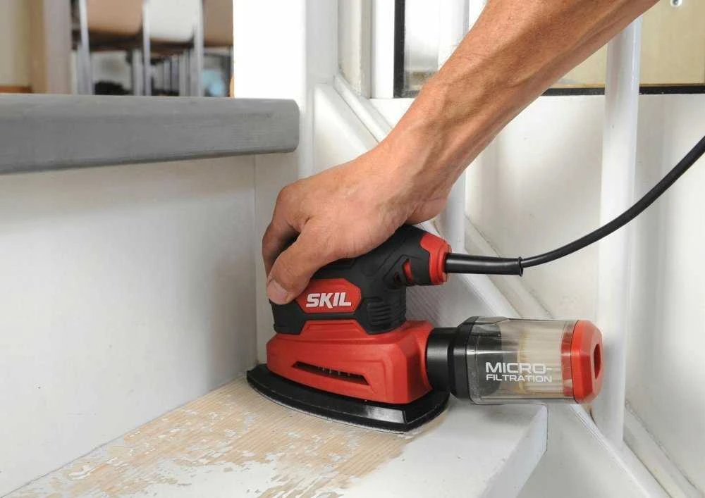 Skil Red Skil_Red Elektrinis trikampis šlifuoklis Skil 7260AA, 100 W