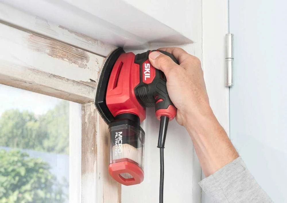 Skil Red Skil_Red Elektrinis trikampis šlifuoklis Skil 7260AA, 100 W