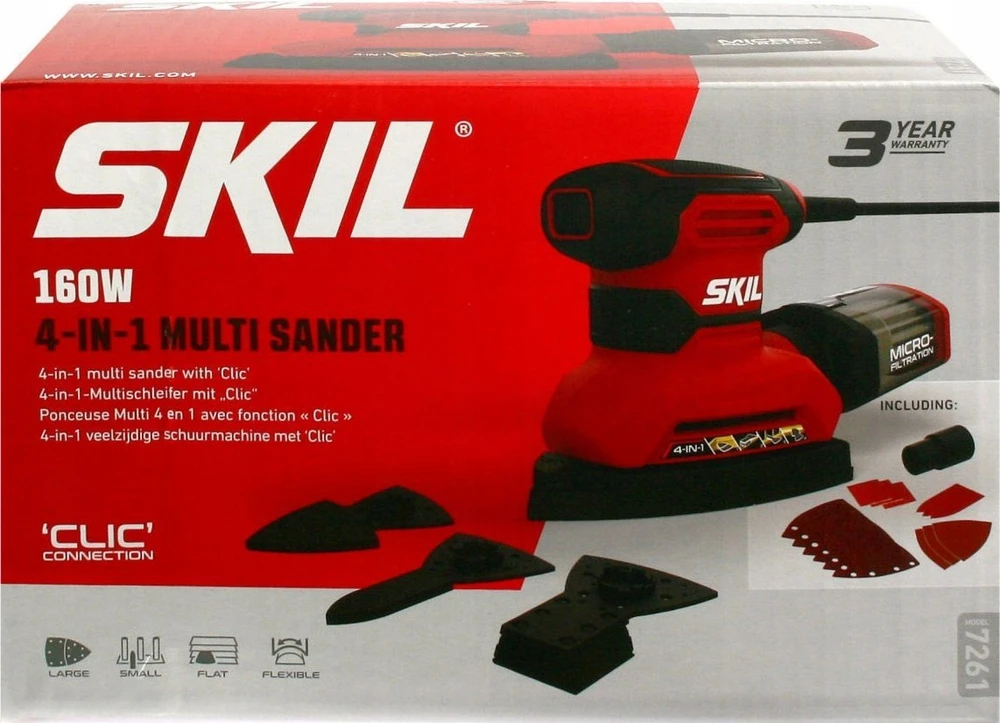Skil SKI SANDER MULTI 7261AA 160W