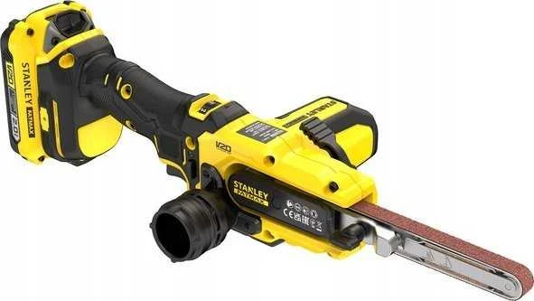 Šlifuoklis Stanley V20 Band File 2x2.0Ah 13mm SFMCE210D2K