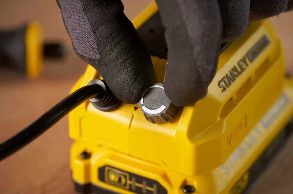 Stanley V20 tiesinio šlifuoklio greičio reguliavimo ratukas