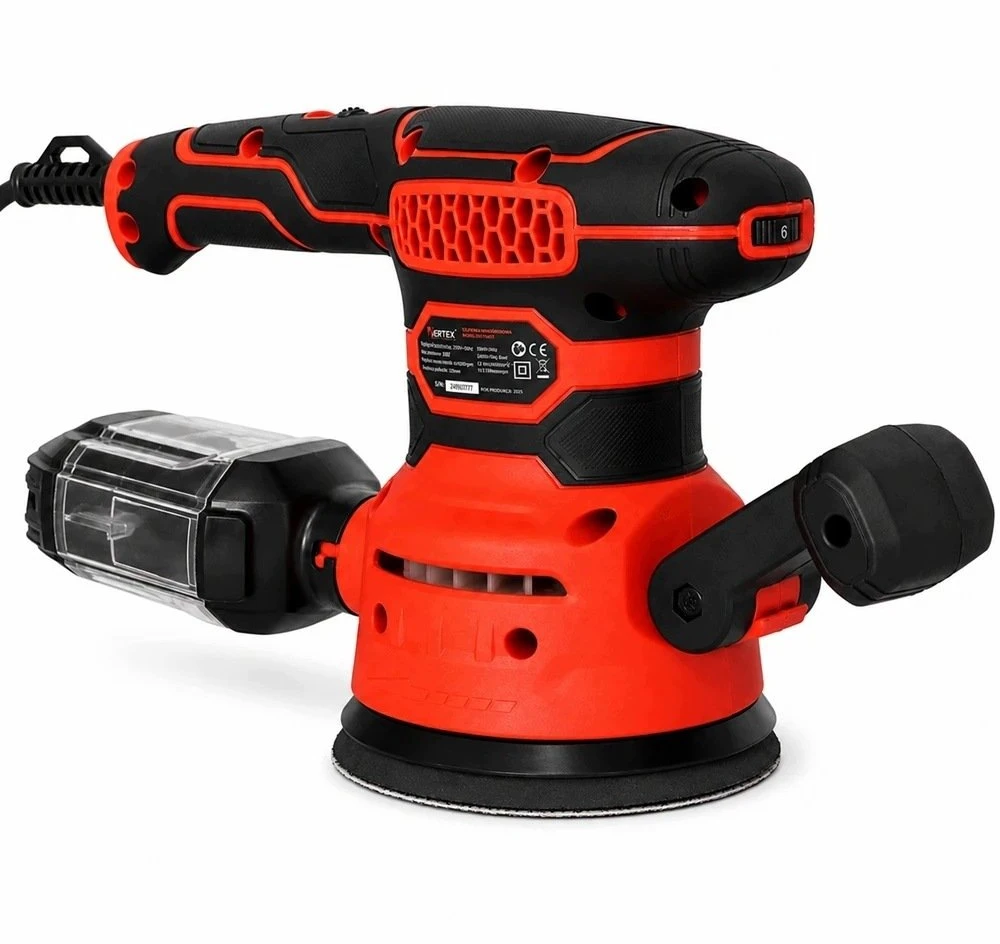 VERTEX EKSCENTRINIS ŠLIFUOKLIS 450W