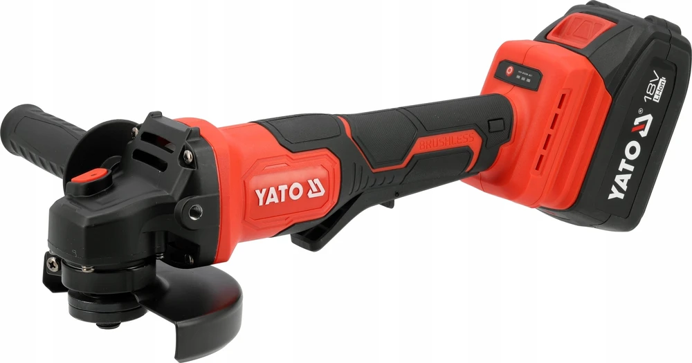 Yato kampinis šlifuoklis 18V 125mm 1x4,0Ah (YT-828254)