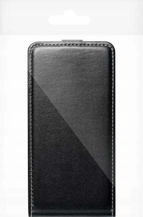 Oem Vertikalus dėklas su atverčiamu dangteliu, skirtas iPhone 13 Slim Flexi Fresh, juodos spalvos