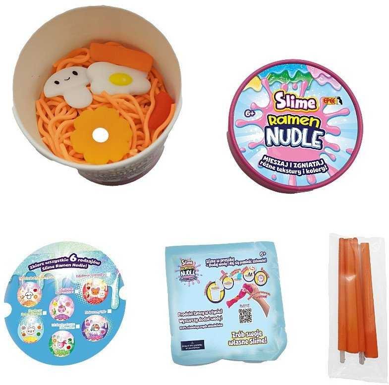 Epee Slime Ramen Makaronų Rinkinys
