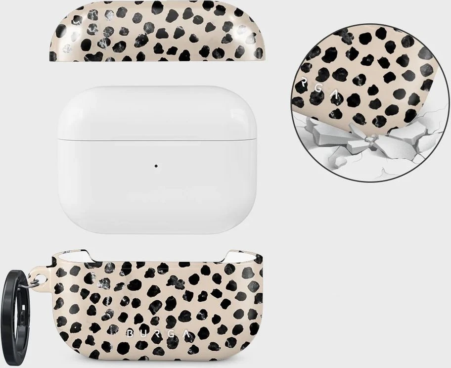 Slowmoose „Burga Almond Latte“ – dėklas, skirtas „AirPods Pro 2“.