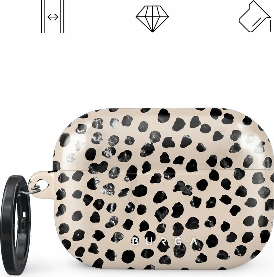 Slowmoose „Burga Almond Latte“ – dėklas, skirtas „AirPods Pro 2“.
