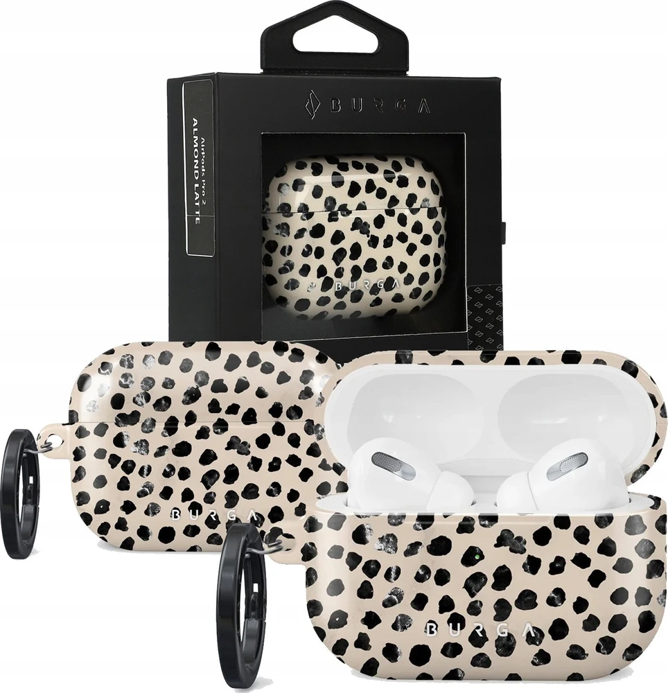 Slowmoose „Burga Almond Latte“ – dėklas, skirtas „AirPods Pro 2“.