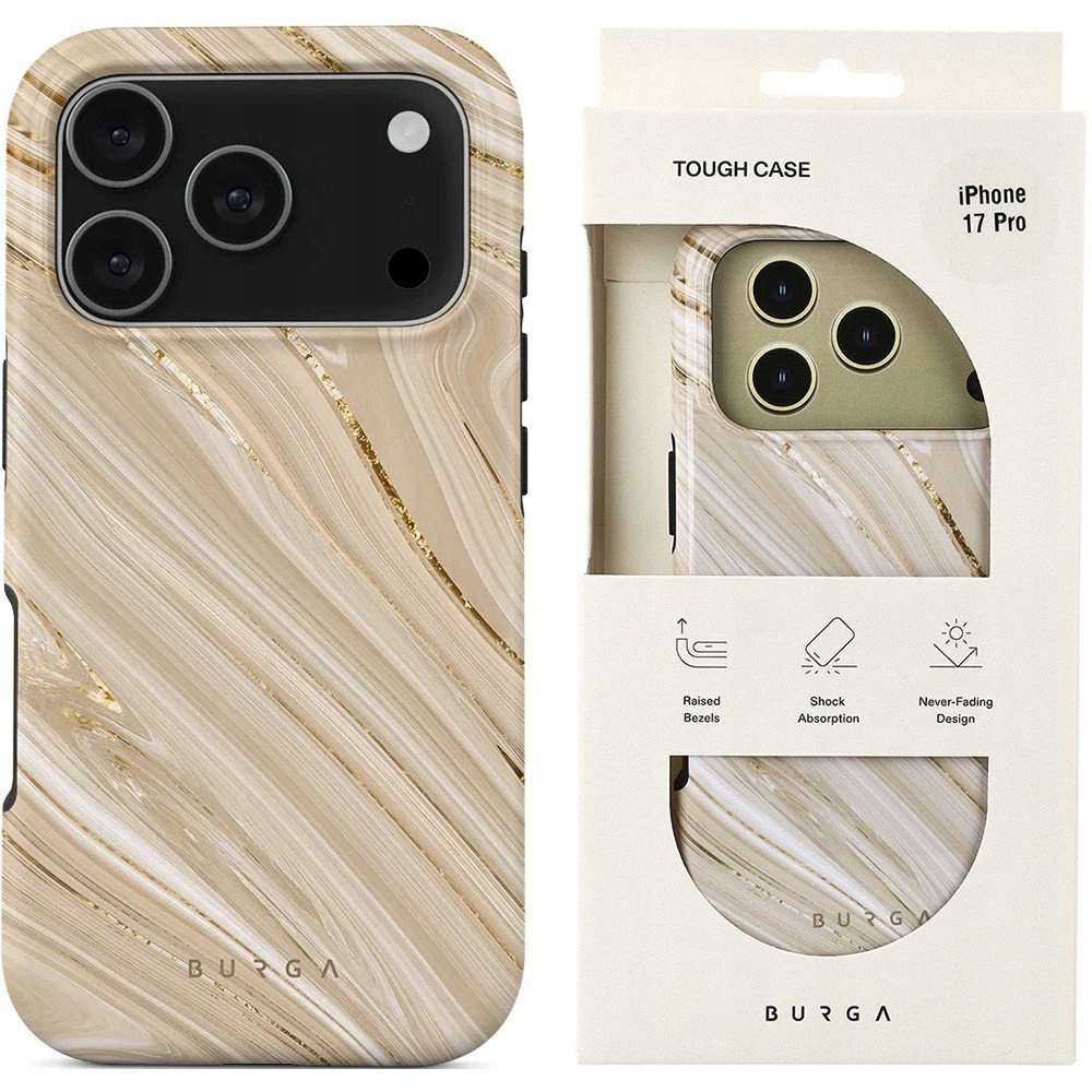 Slowmoose FULL „Burga Tough Magsafe“ – su „MagSafe“ suderinamas apsauginis dėklas, skirtas „iPhone 17 Pro“ (visiškai blizgus)