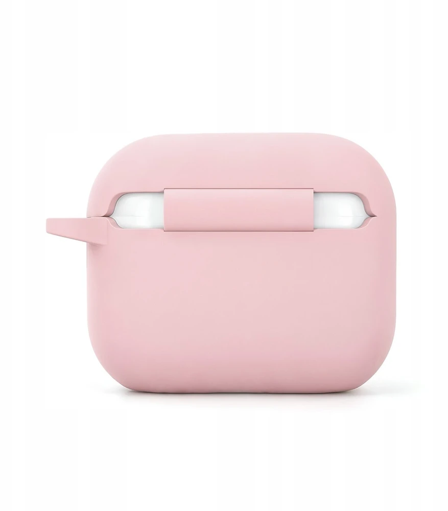 Etteri silikoninis dėklas AirPods Pro 3 šviesiai rožinis