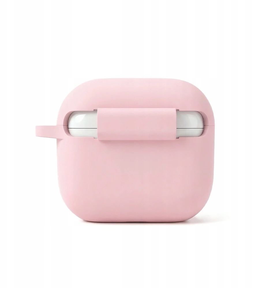 Etteri silikoninis dėklas AirPods 3 šviesiai rožinis