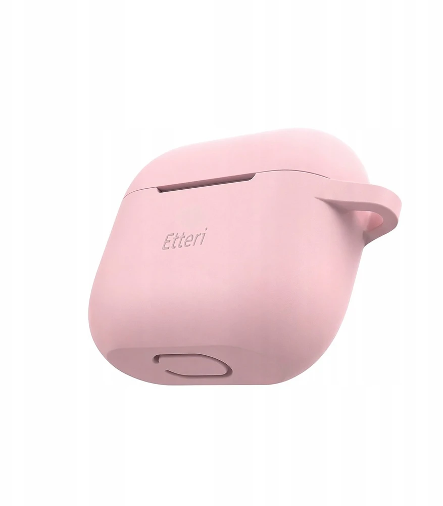 Etteri silikoninis dėklas AirPods 3 šviesiai rožinis