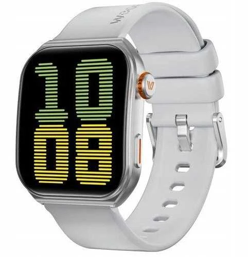 Weofly Edge 2 Išmanusis laikrodis - Multifunction Watch Bluetooth BT5.3 Sidabrinis