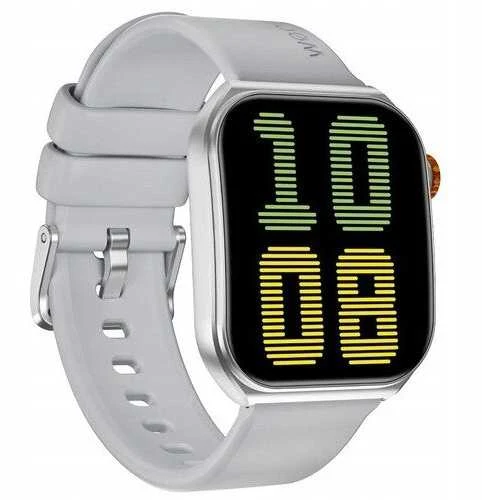 Weofly Edge 2 Išmanusis laikrodis - Multifunction Watch Bluetooth BT5.3 Sidabrinis