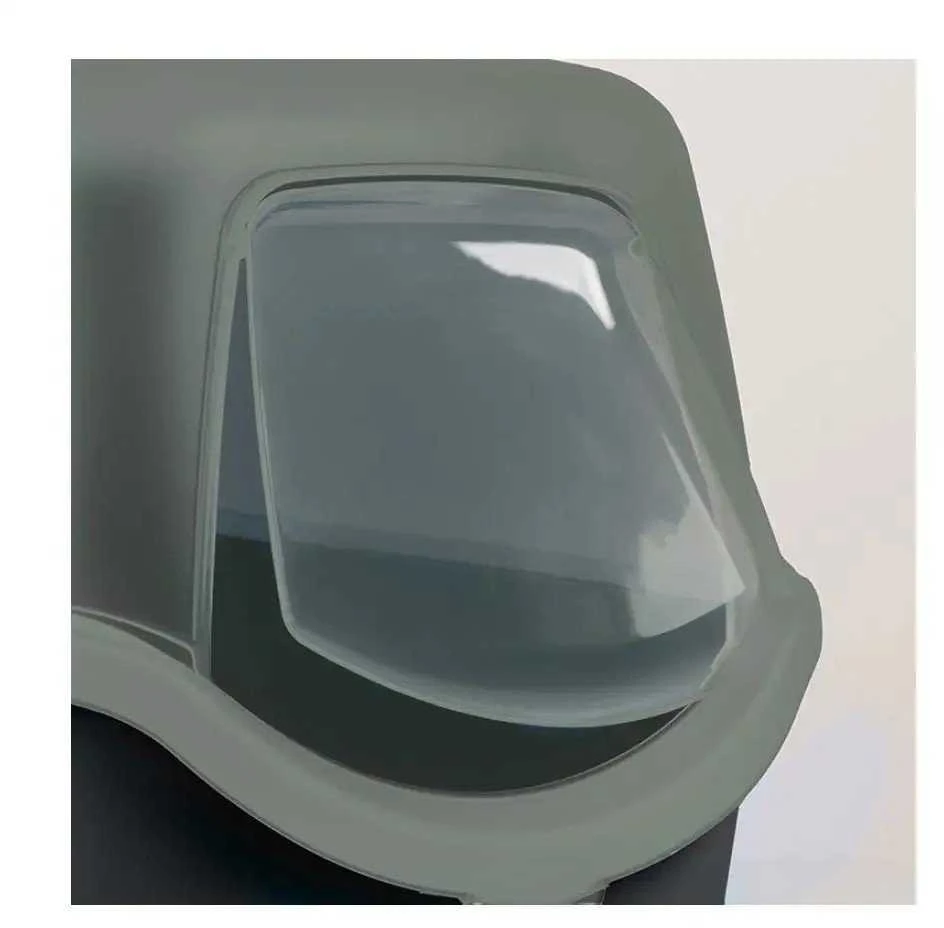 Stefanplast Cat toilet closed Cathy 56x40x40cm pilkas žalias