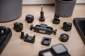 Kameros Montavimo Priedų Rinkinys - Newell Lankstus Ramentas Su Kamuolinių Galvų Ir Adapterių