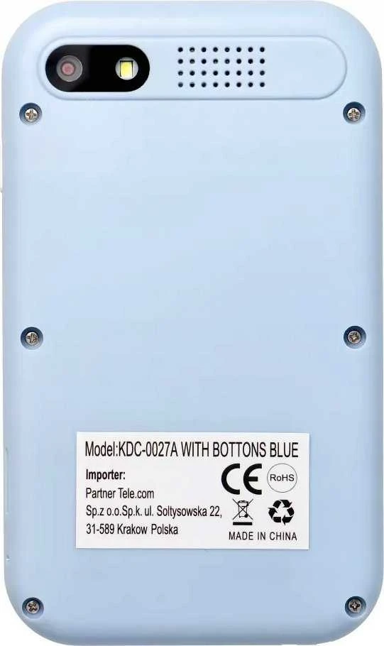 Oem Game console for kids with IPS display 2,4" su mygtukais KDC-0027A mėlynas