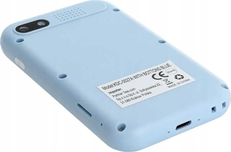 Oem Game console for kids with IPS display 2,4" su mygtukais KDC-0027A mėlynas
