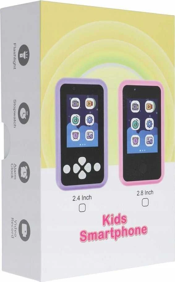 Oem Originali žaidimų konsolė vaikams su IPS ekranu, 2,4 colio, su mygtukais, rožinė KDC-0027A