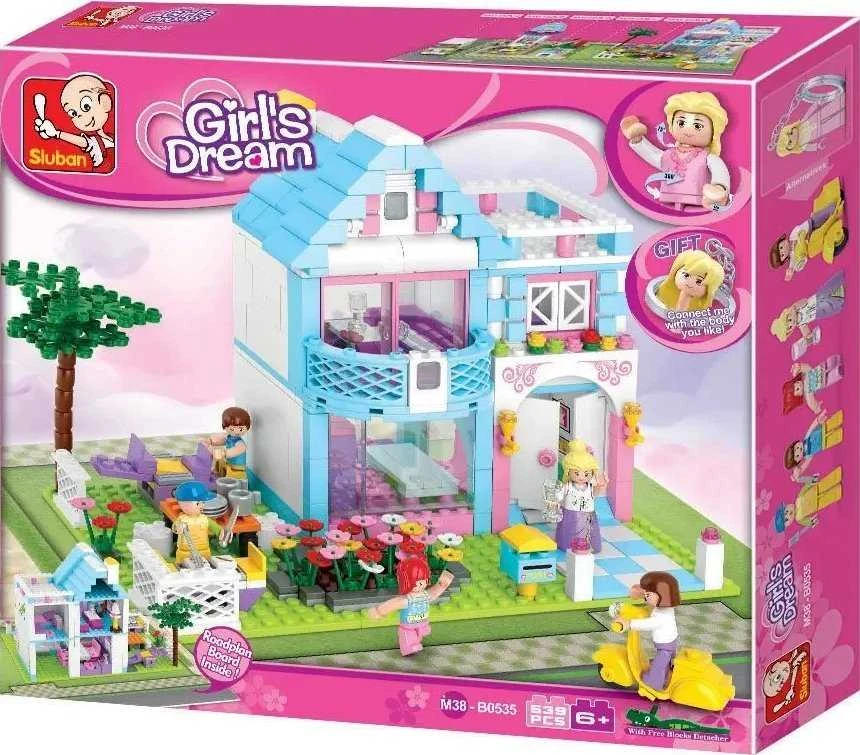 Konstruktorius Sluban Girl’s Dream Garden Villa M38-B0535