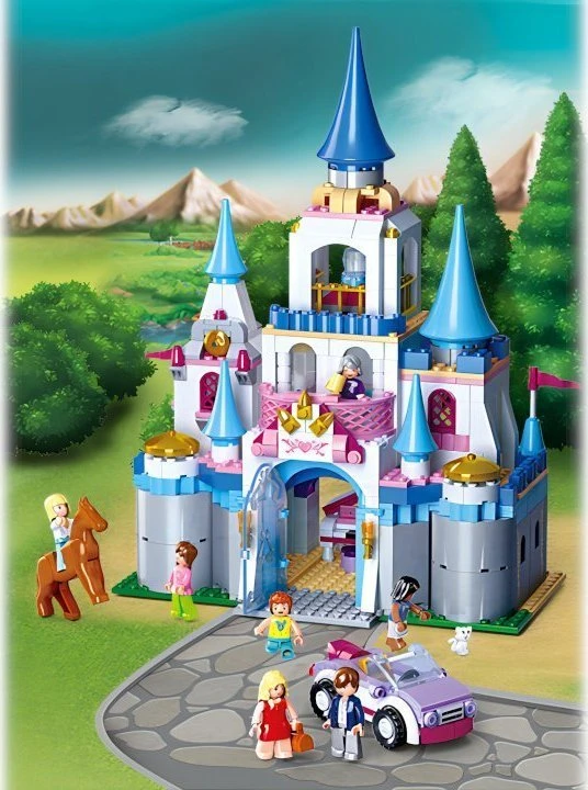 SLUBAN Safyrinė pilis (815PCS), M38-B0610