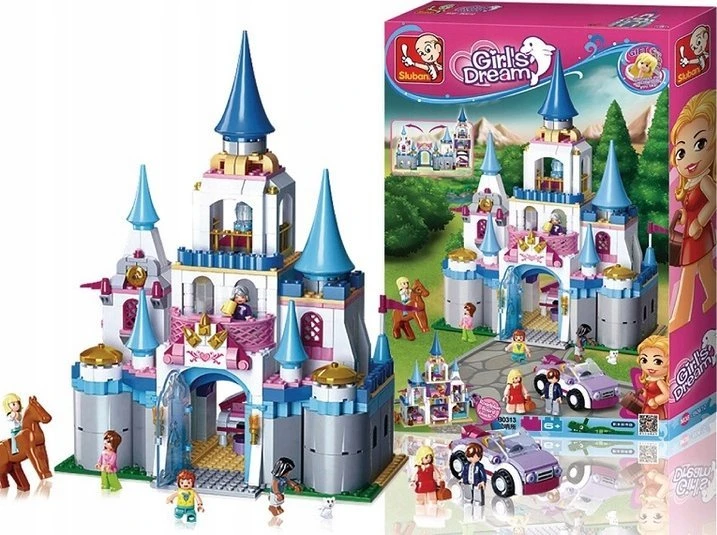 SLUBAN Safyrinė pilis (815PCS), M38-B0610
