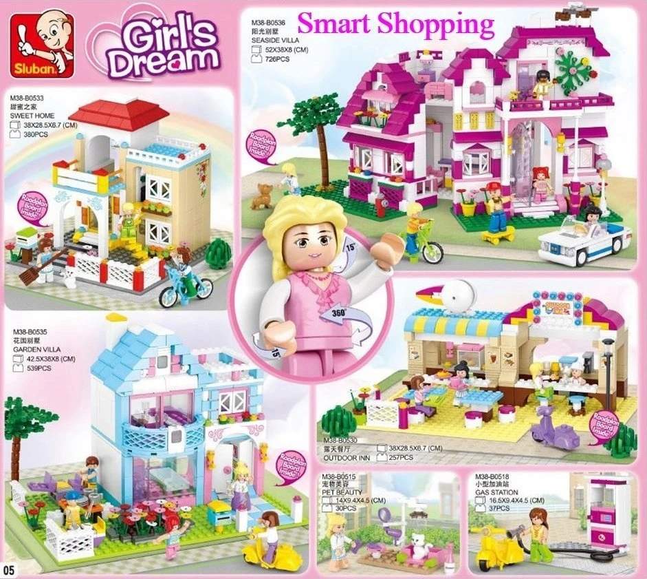 SLUBAN Safyrinė pilis (815PCS), M38-B0610