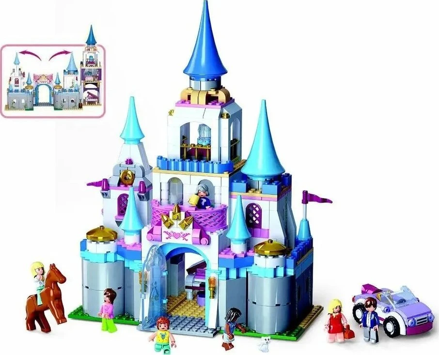 SLUBAN Safyrinė pilis (815PCS), M38-B0610