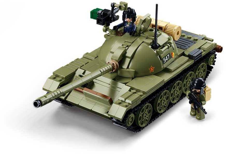 Sovietų tankas T-51 mastelis 1:35 3in1 modelis Sluban 604 el M38-B1135