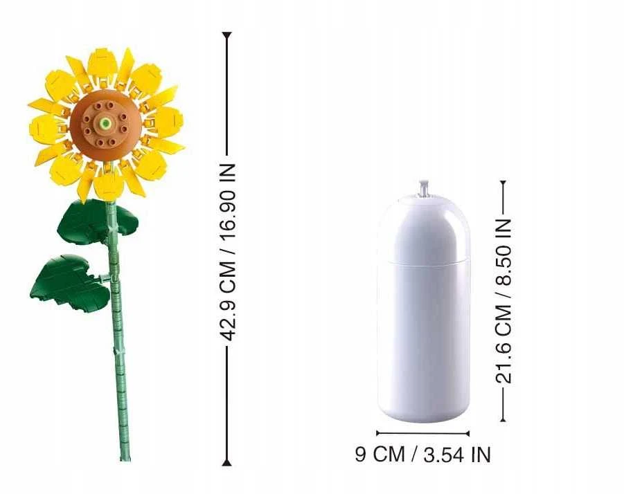Konstruktorius Sluban Sunflower flower M38-B1101-10